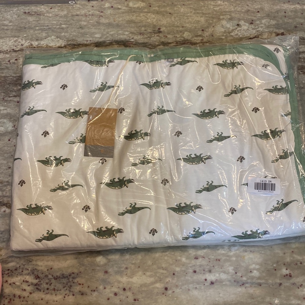 Kyte Baby Toddler dino blanket